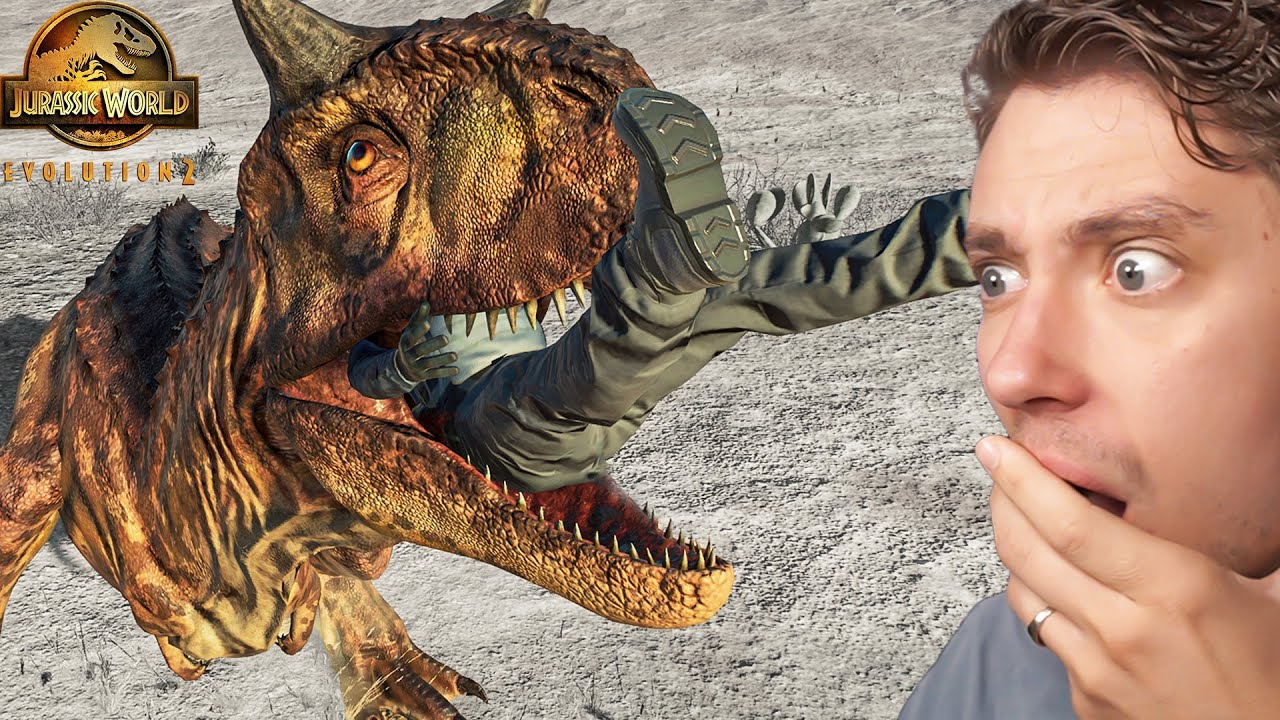 Играю за Карнотавра в Jurassic World Evolution 2