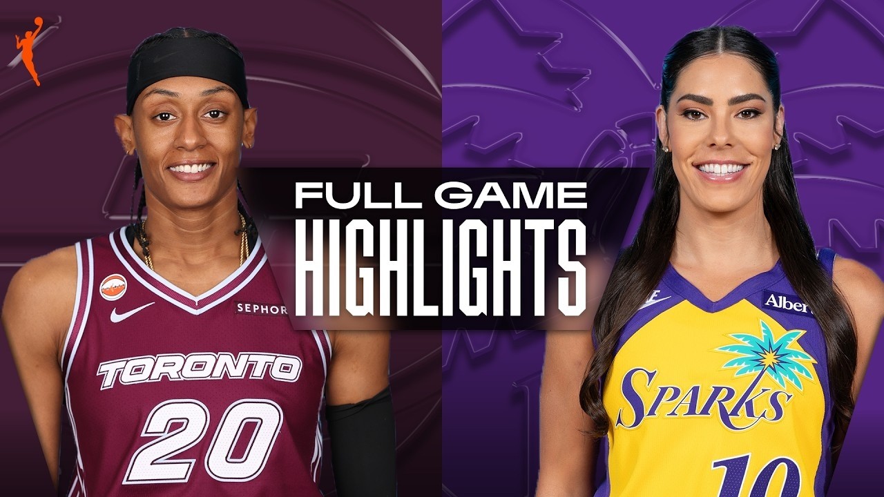 Полный обзор матча: Los Angeles Sparks против Toronto Tempo | 25 июня 2026 г. | WNBA Commissioner...
