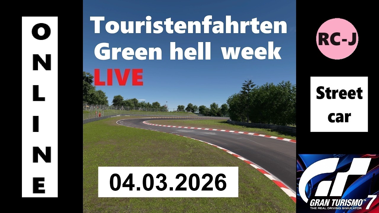 Gran Turismo 7 Touristenfahrten   LIVE  04.03.2025