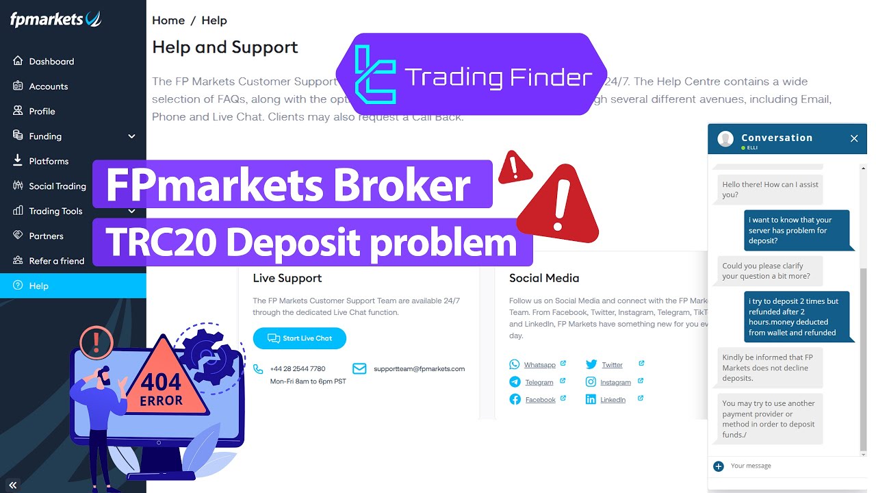 🔖FP Markets Deposit Problems 2025 [Delays, Fees & Fixes]🔖[TradingFinder]