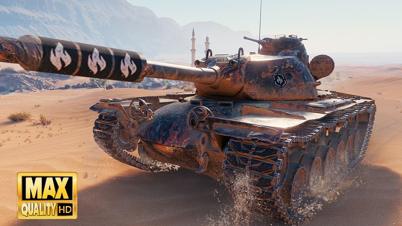 T110E5: Профессиональный игрок остался без боеприпасов - World of Tanks