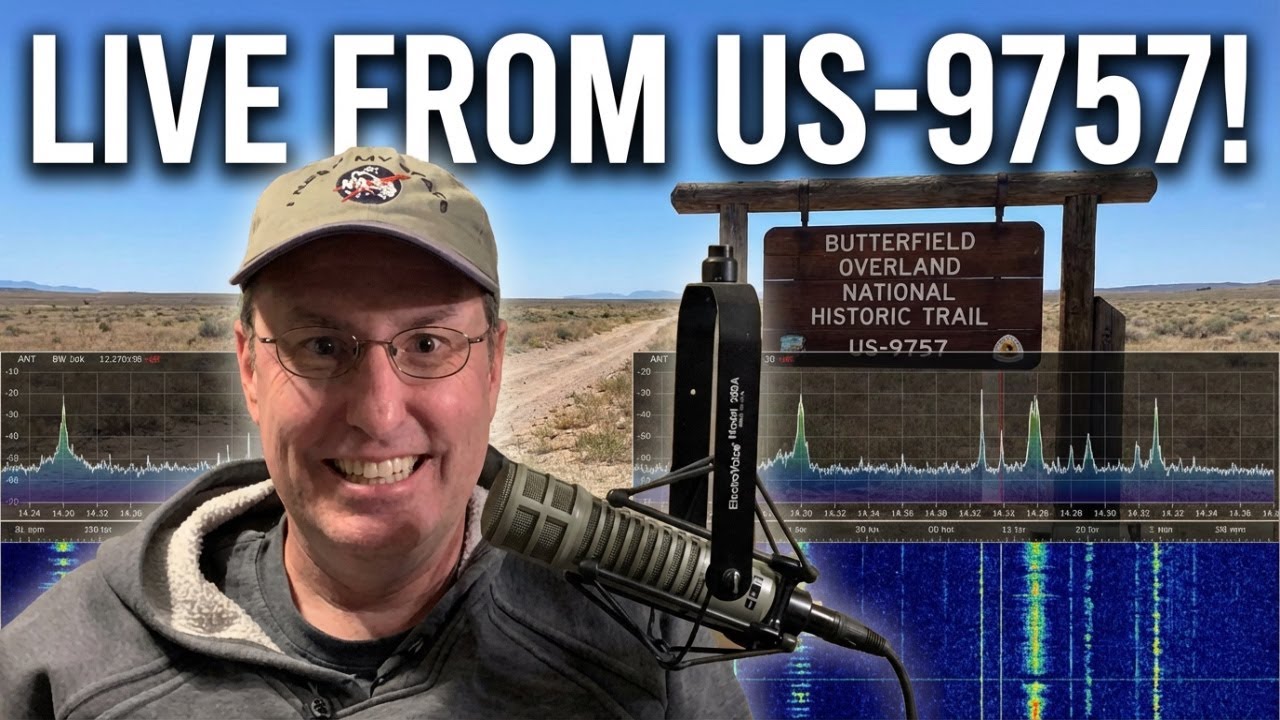 Gregg K6EGG is live! From POTA US-9757 again..