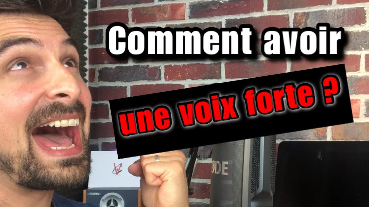 Comment avoir une voix forte ? Cours de chant