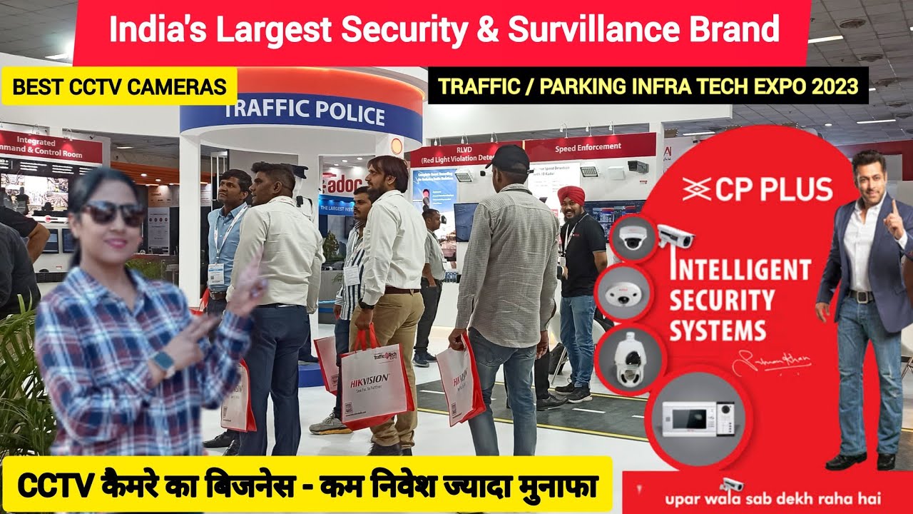 CP PLUS - Best Security Solution | CCTV Camera, DVR, NVR, IP Camera | Traffic infra Tech Expo 2023