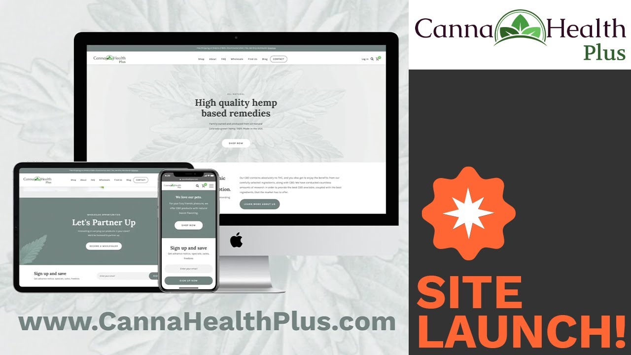 CannaPlanners - Site Launch - Canna Health Plus