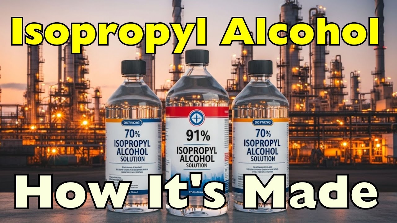 How Is Isopropyl Alcohol Made?