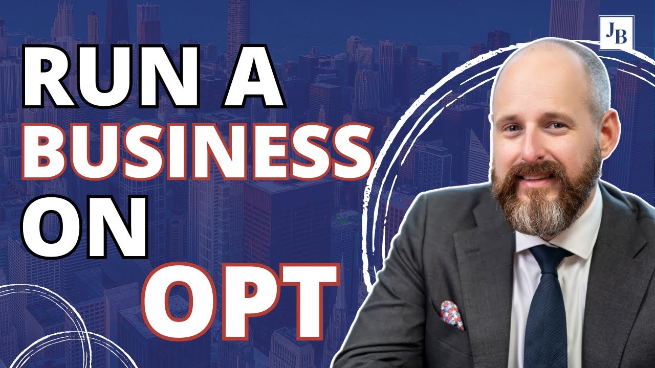 Run a business on OPT