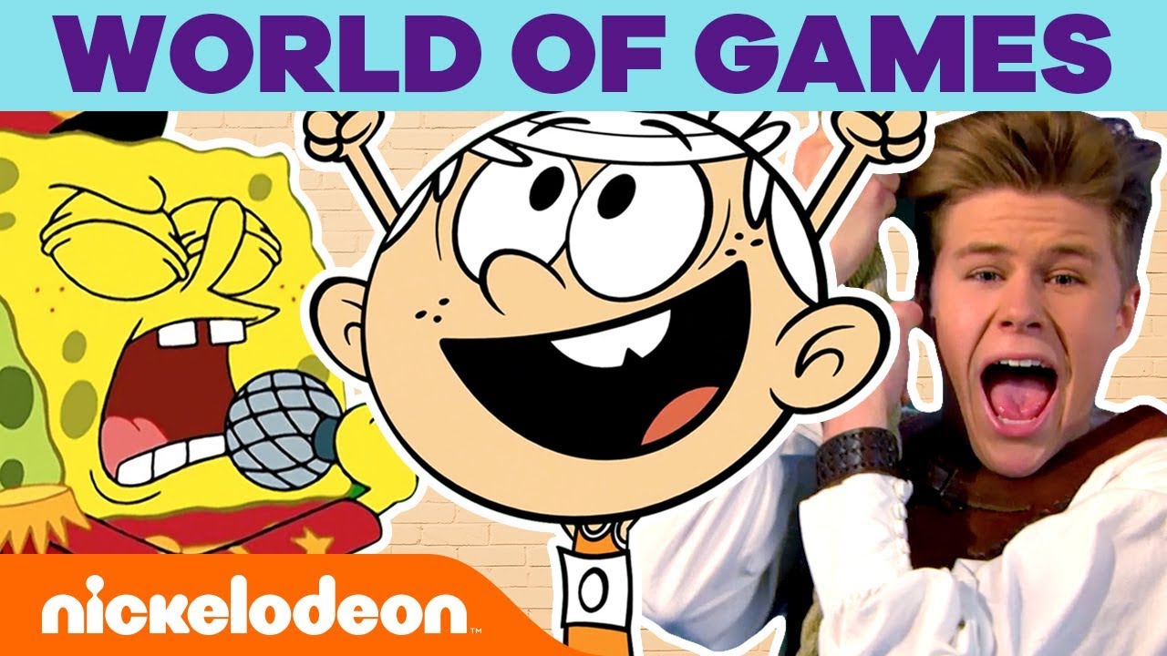 Jace Norman, SpongeBob & More 🏀🏹🏆 Nick World of Games Challenge | #TryThis
