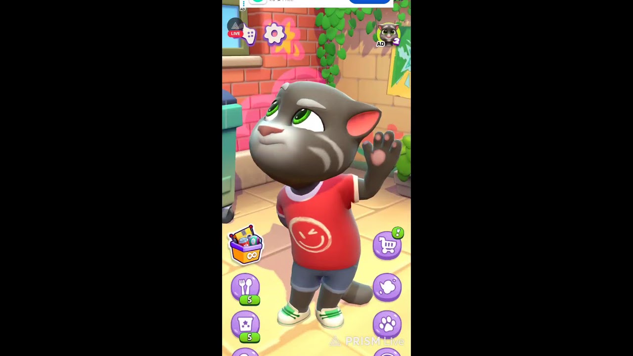 talking tom game
#Live​