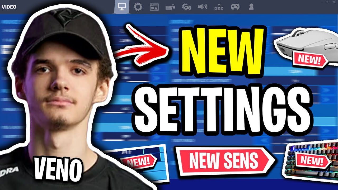 Veno FINALLY Reveals His NEW SETTINGS! (INSANE AIM)
