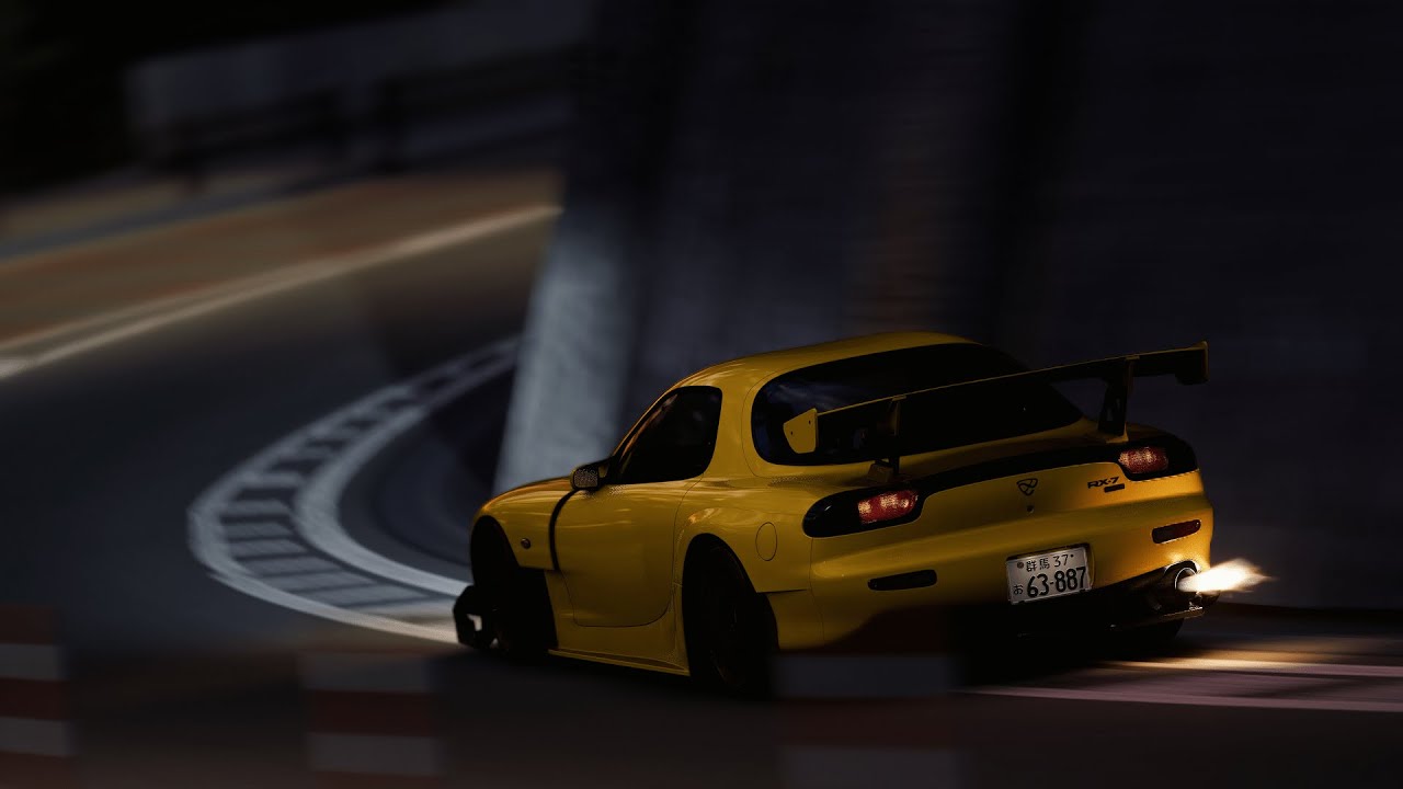 Rotary Rocket attacks Otarumi Touge!〖 Assetto Corsa w/ Pedal Cam 〗