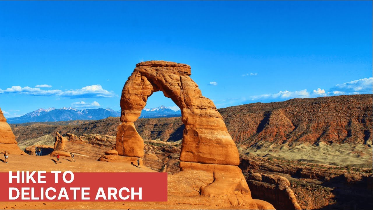 Hike to Delicate Arch - Arches National Park Utah [4K]