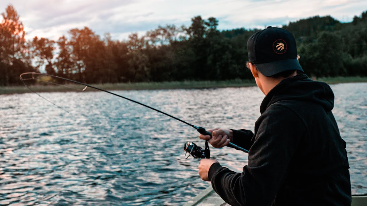 Kvällsfiske efter ABBORRE i stor sjö! - Sensommarfiske