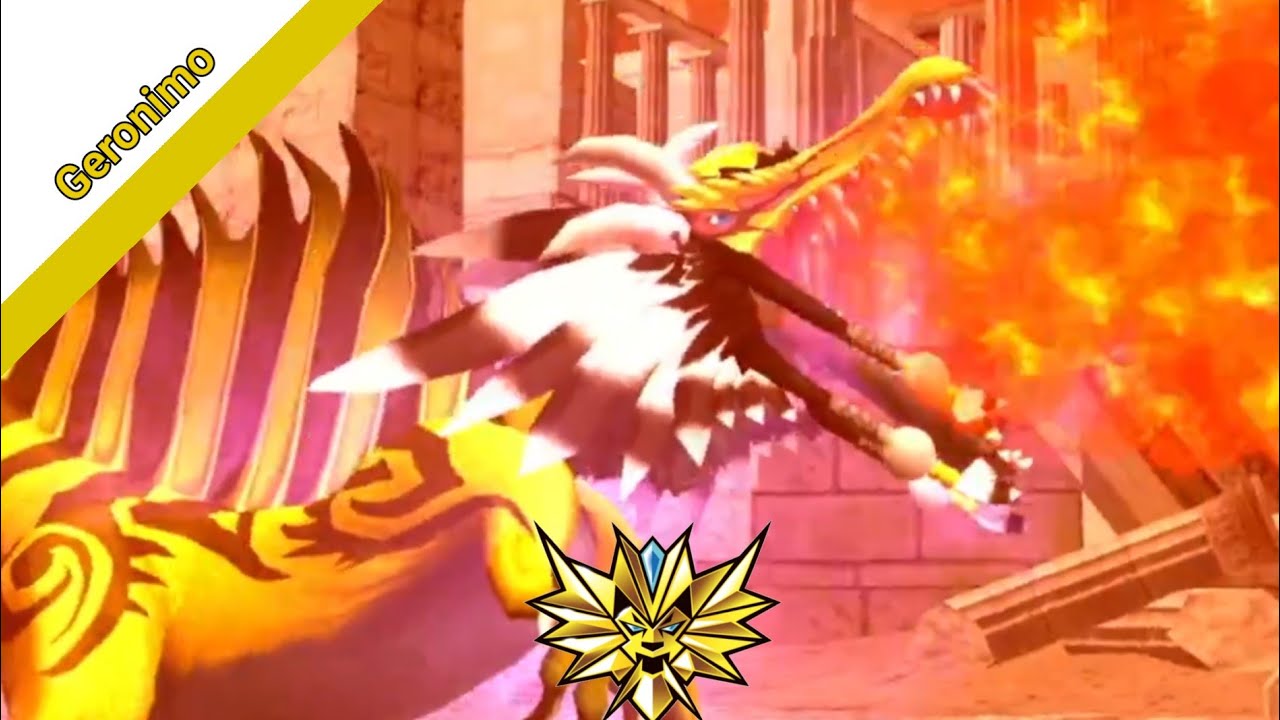 Геймплей Geronimo. Strong animal kaiser max4 | Hyakuju Taisen Great Animal Kaiser (геймплей живот...