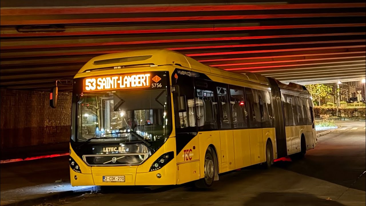 Volvo 7900A S-Charge Hybrid Engine sound 5.756