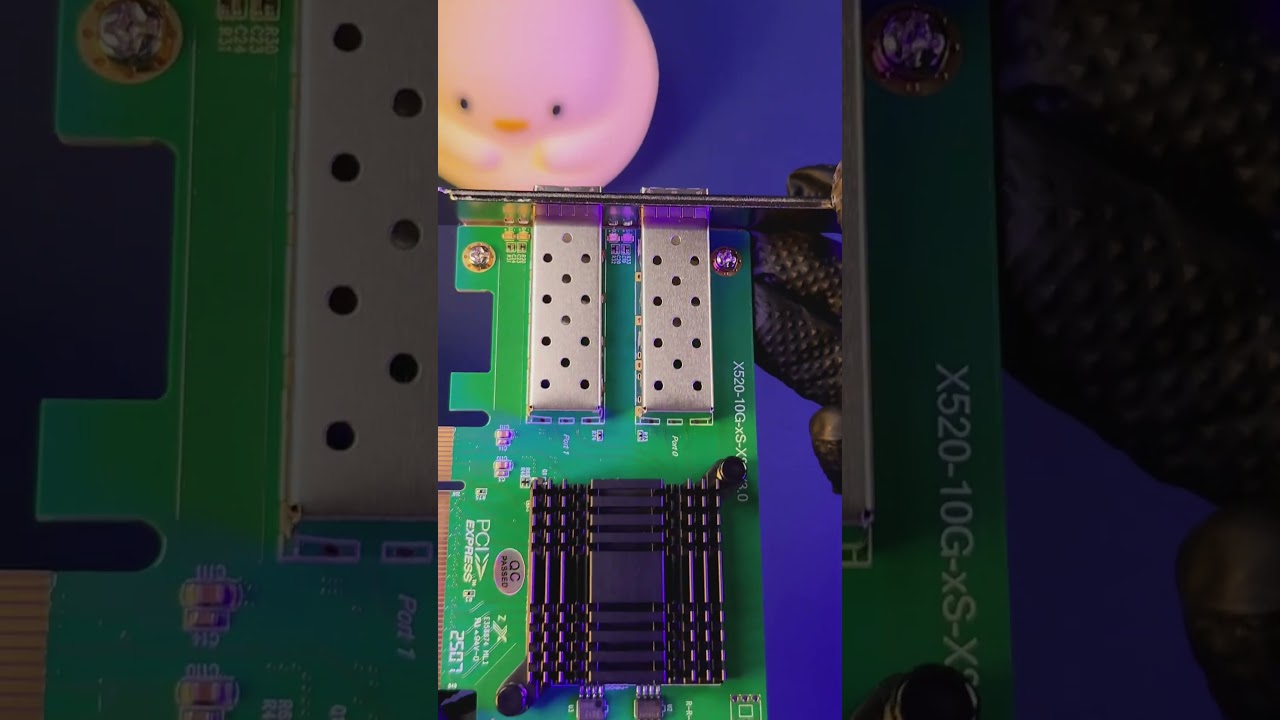 10Gtek X520‑10G‑2S (Intel 82599ES) — Настоящие 10 Гбит/с для домашних лабораторий