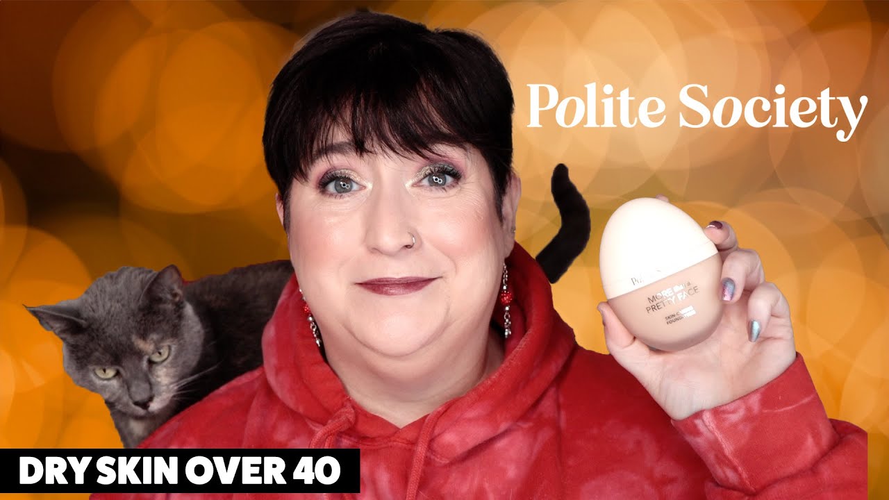 POLITE SOCIETY MORE THAN A PRETTY FACE | Dry Skin Review & Wear Test