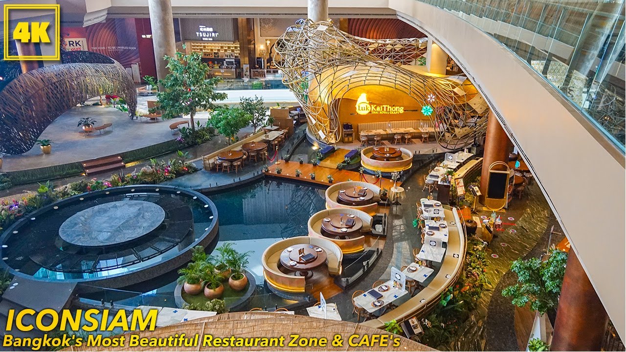 ICONSIAM / Bangkok's Most Beautiful Restaurant Zone & CAFE's