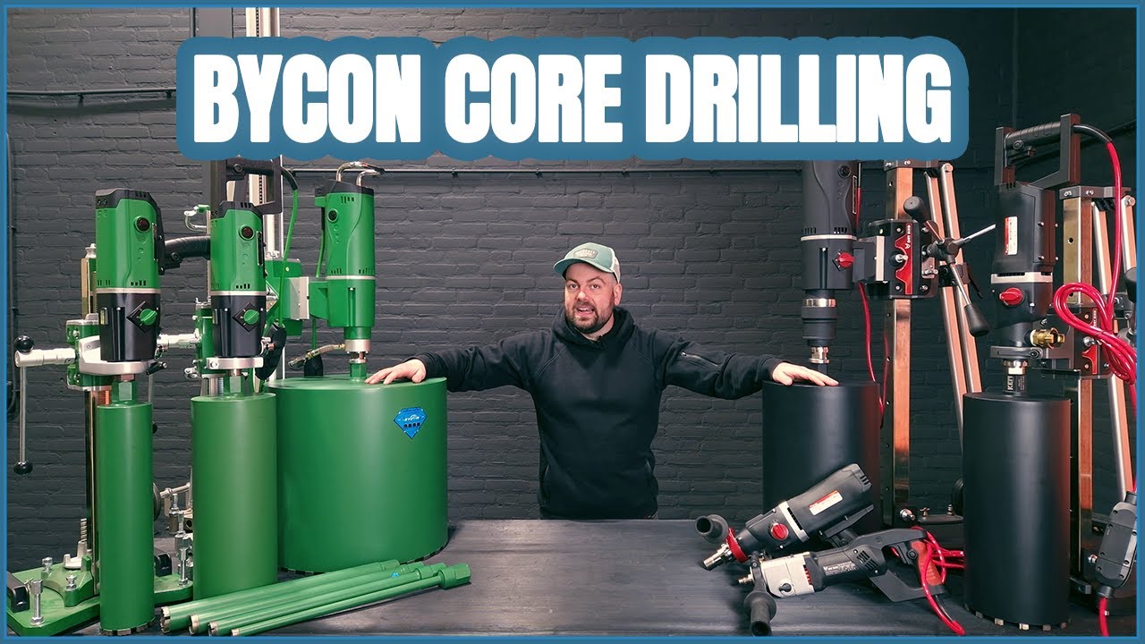 BYCON Dry & Wet Core Drills Overview