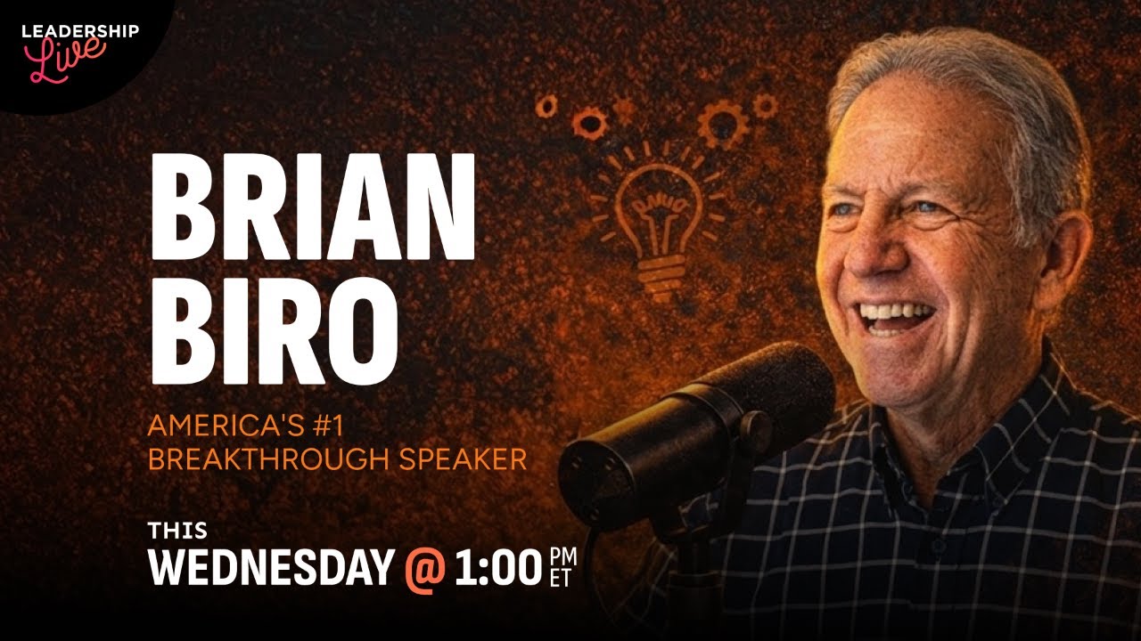 America's #1 Breakthrough Speaker Brian Biro