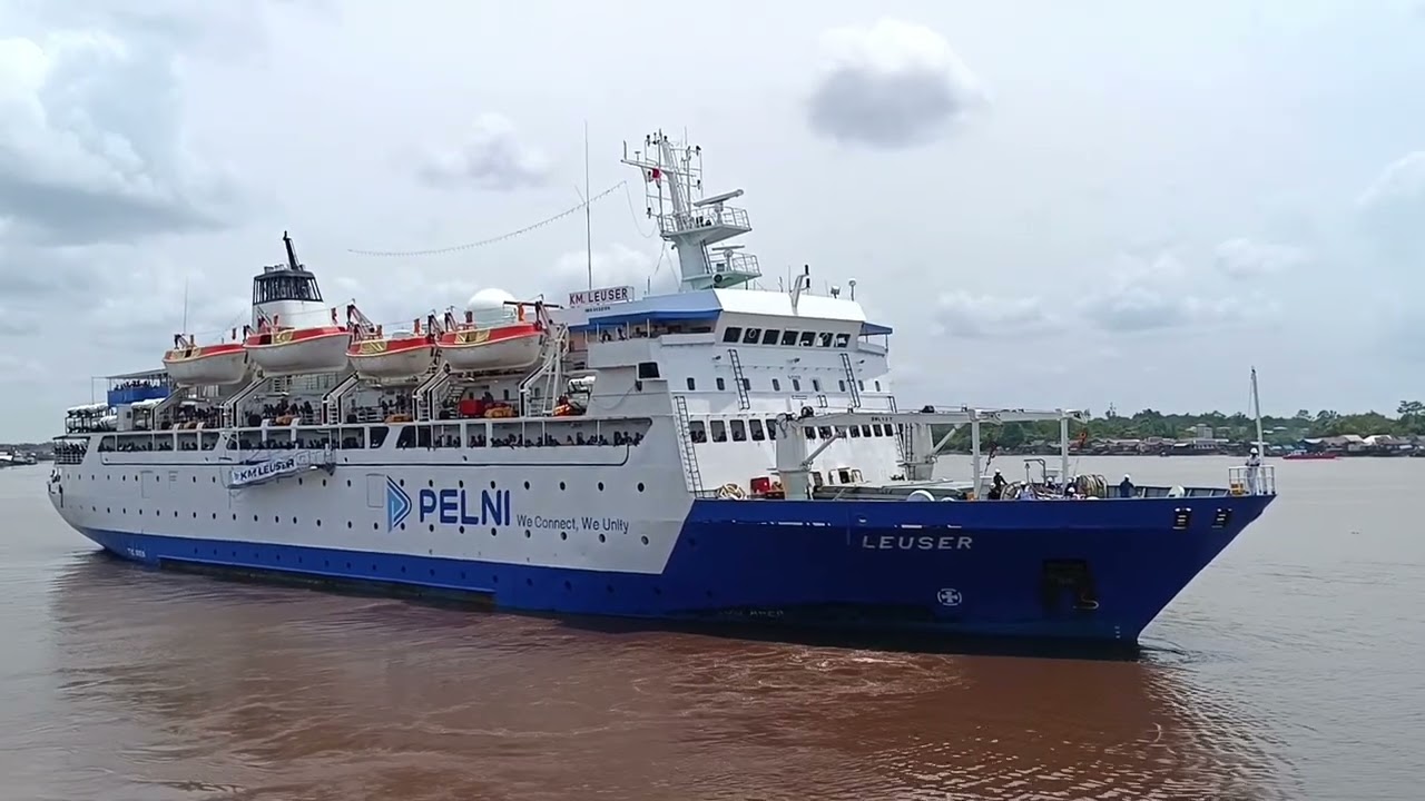 @sampit_shipspotter KM LEUSER berangkat menuju semarang, 15/3/2026