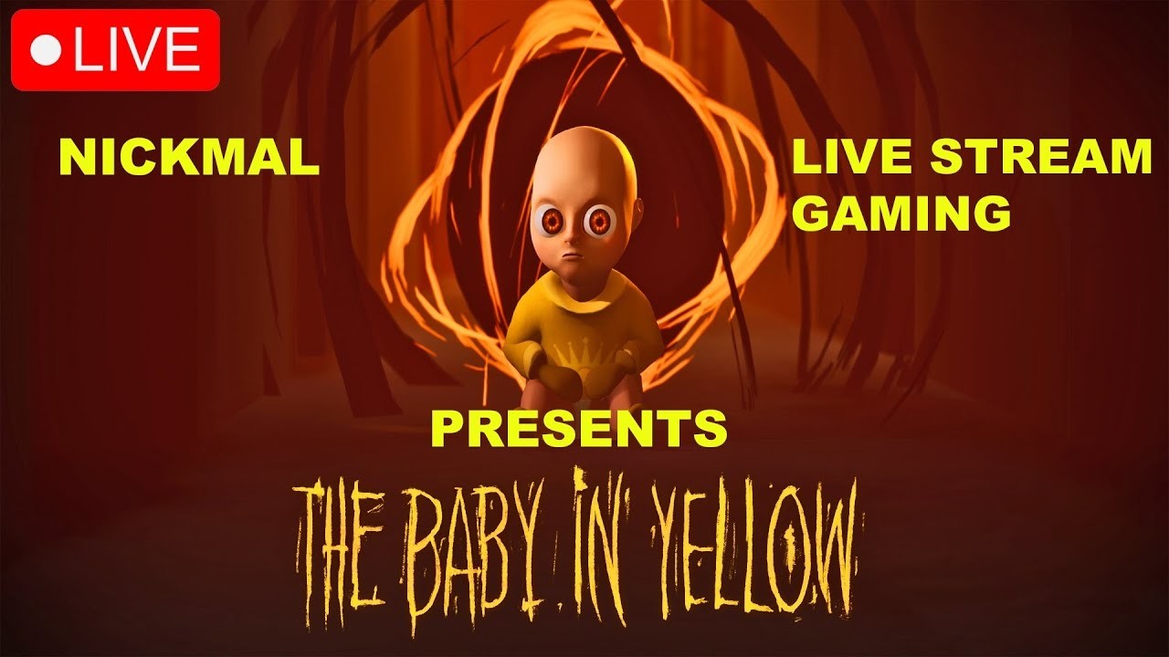 🔴[LIVE ] horror game the baby in yellow