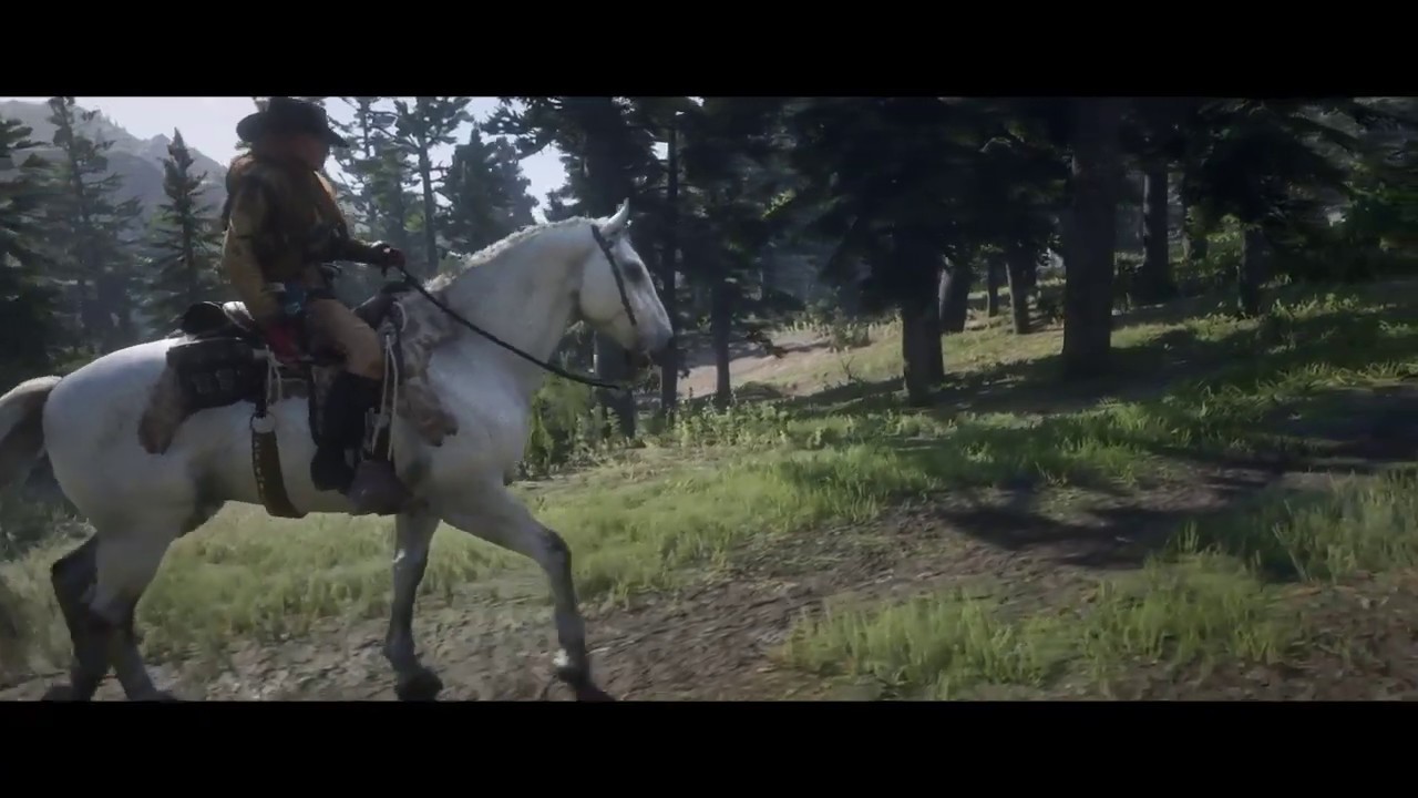 Red Dead Redemption 2 - Freeroam riding Norfolk Roadster Speckled Grey
