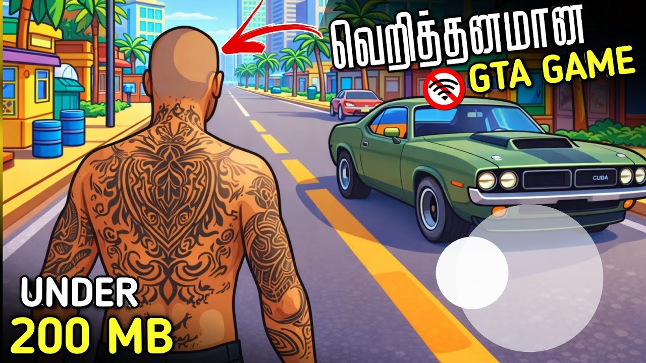 I Tried Best GTA Game Under 200 MB on Mobile 😍 Tamil