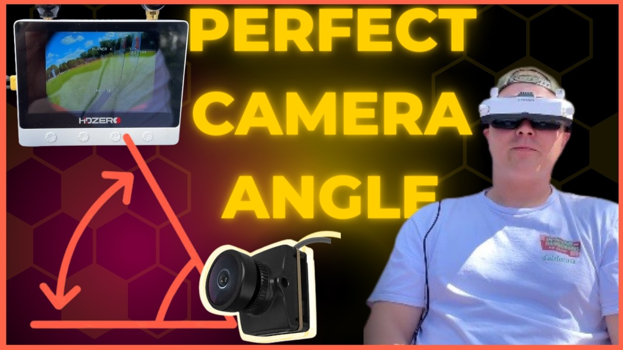 Finding the right CAMERA ANGLE for FPV drone racing