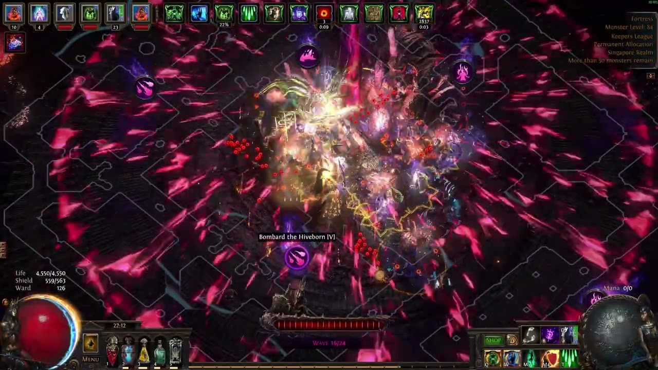 3.27 Path of Exile - Animate Weapon of Ranged Arms - T17 + Hive Fortress