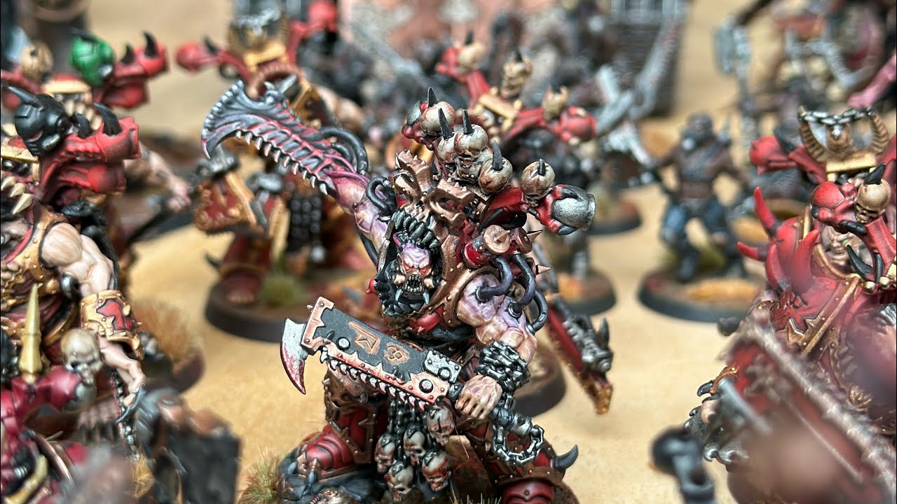 World Eaters Army Showcase (Warhammer 40K)