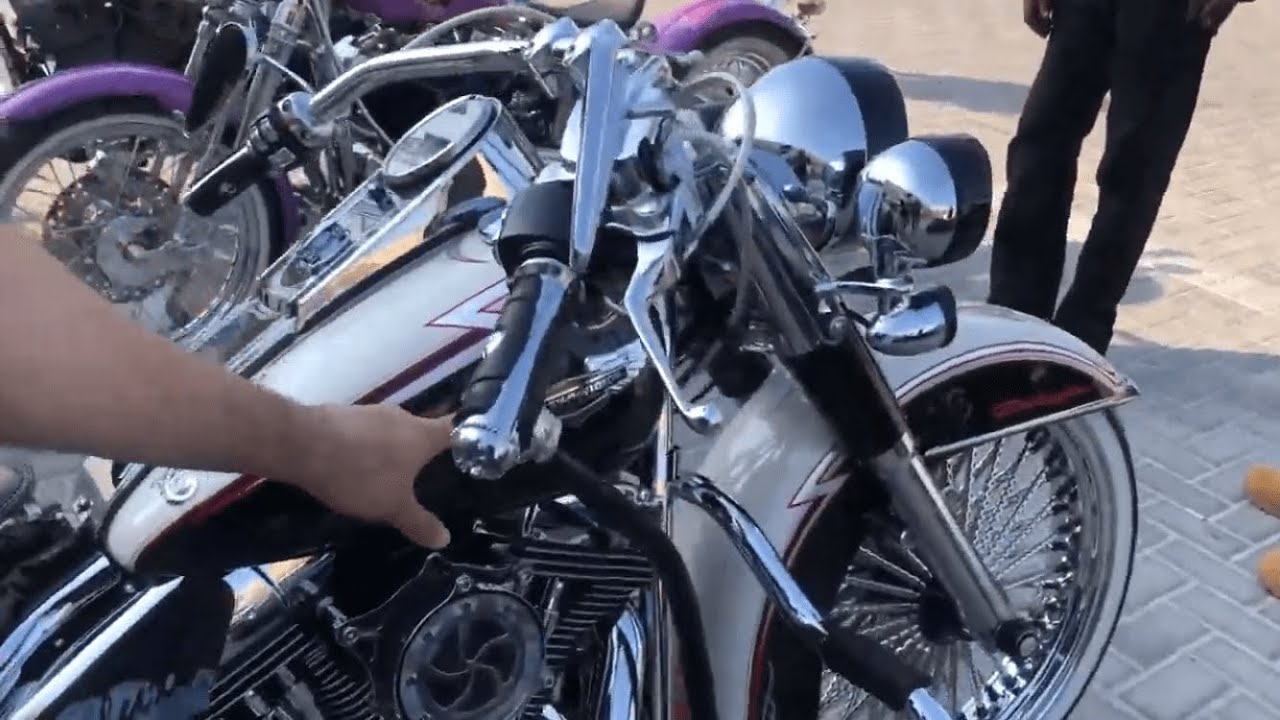 أحلا دراجه ستايل مكسيكي 😍| Harley Deluxe Maxican style