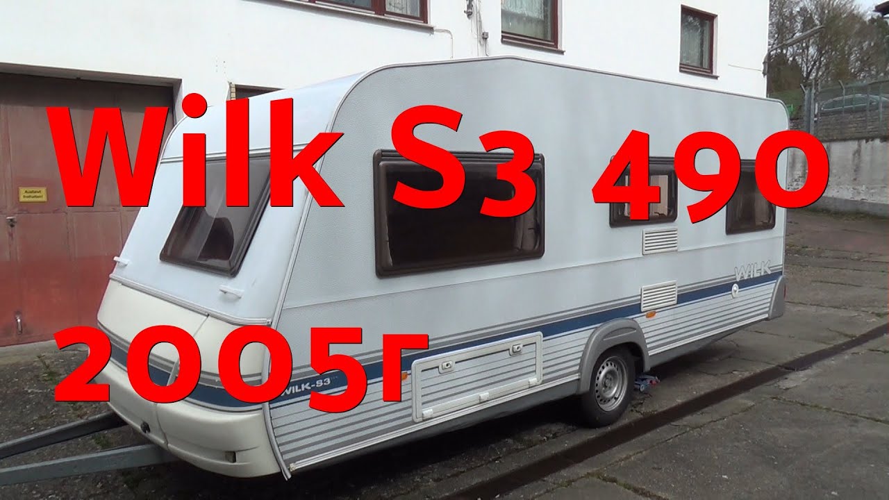 Обзор Wilk S3 490 1400кг 2005г Mover  перекуп жилой вагон дом на колёсах автодом