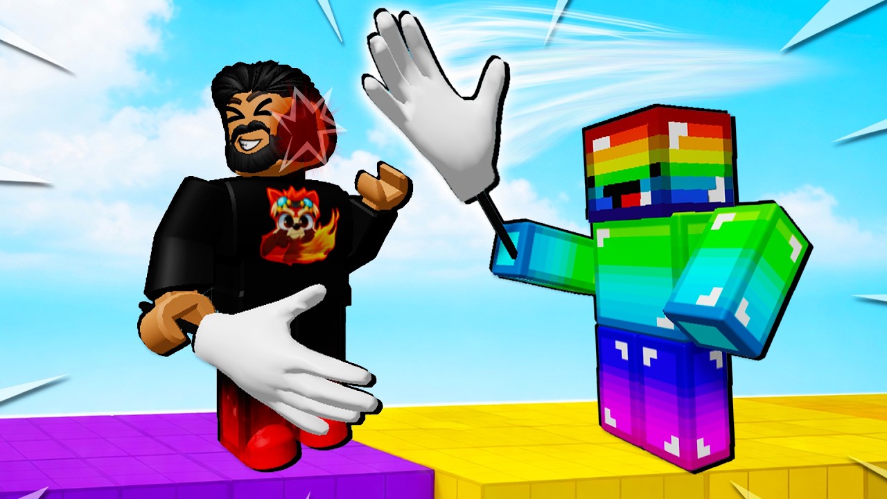 M-am LUAT LA PALME cu @Nocivanu pe Roblox