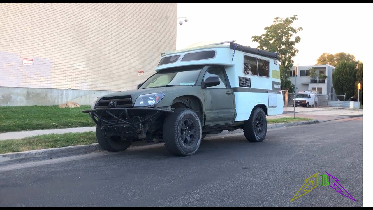 building a 4th gen 4runner overland camper in 5 days! (toyota chinook)