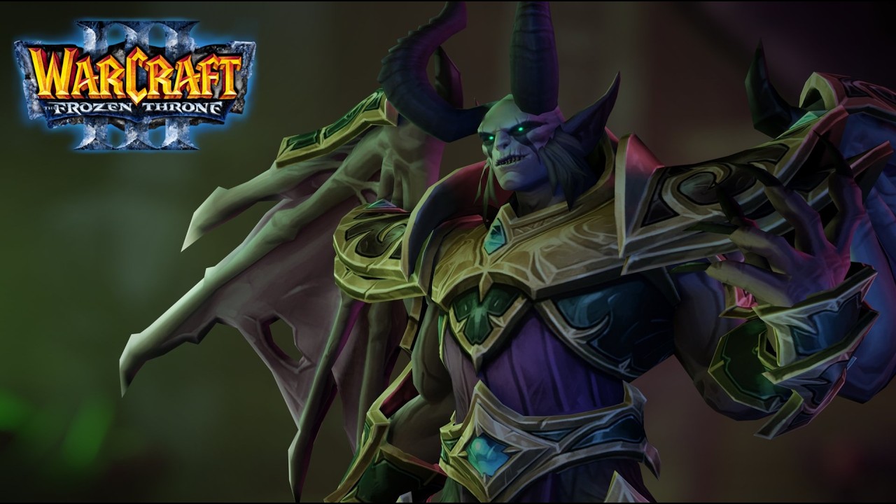 ВОСКРЕШЕНИЕ МАЛ'ГАНИСА! - ПОСЛЕДНЯЯ ВОЙНА! - Warcraft 3