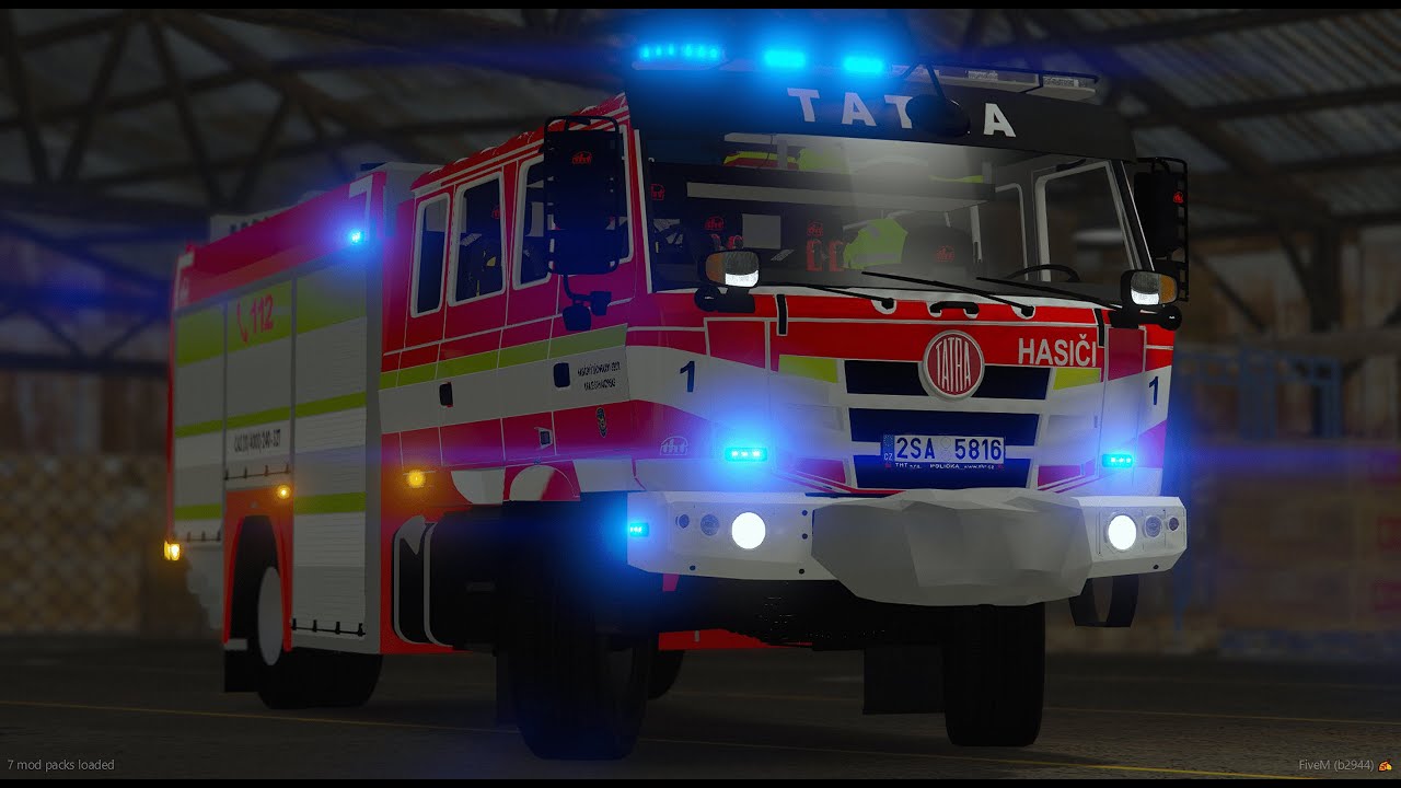 🚒DNESKA HASIČ STROJNÍK🚒 | LIVESTREAM 18.1.2025 | CzechBlueLine | DOJRP ©