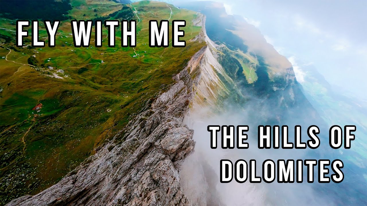 16 Minutes Of Pure Relaxation - Long Range Drone Flights In Dolomites
