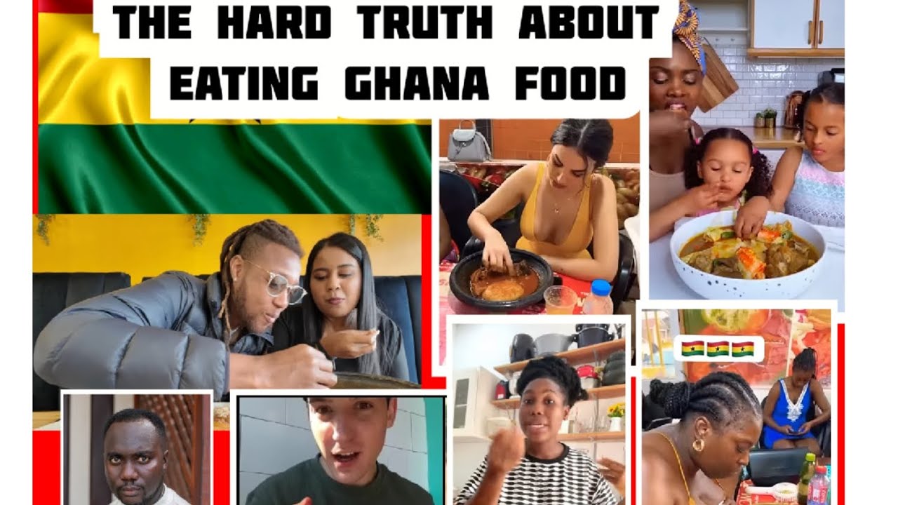 THEY CONFESSED AFTER EATING GHANA FOOD 😊