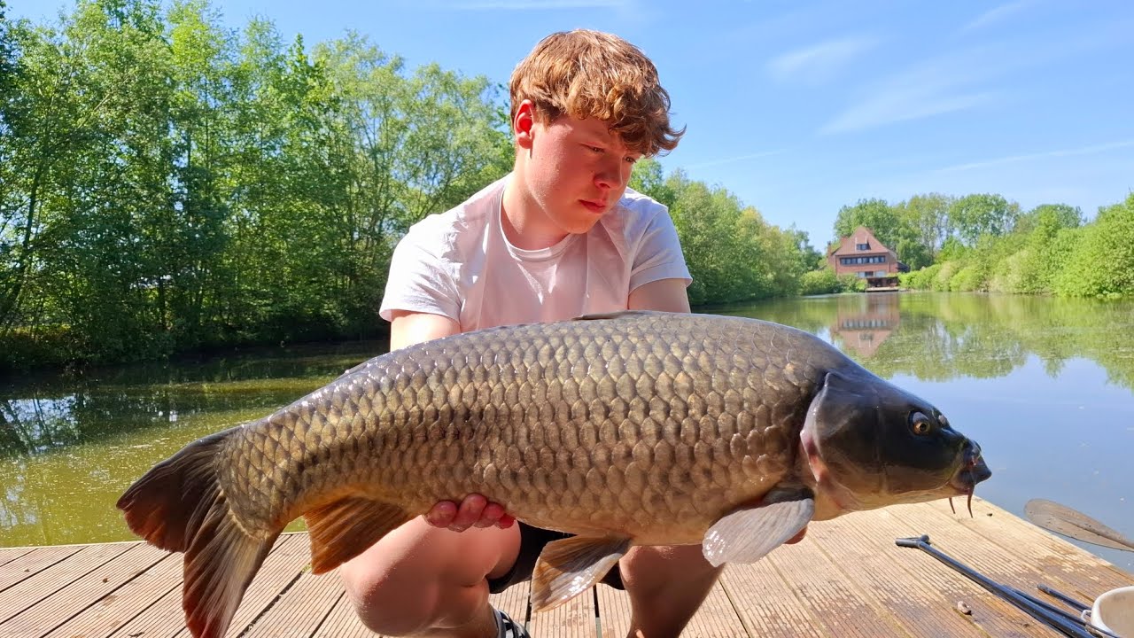 5 dagen vissen op de karperhoeve! (Deel 2)-karpervissen in BE [cooper's lake)