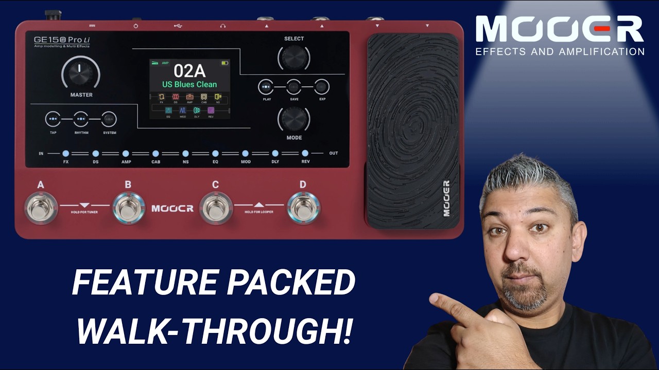 MOOER GE150 PRO Walkthrough: This Unit Punches Above Its Class!