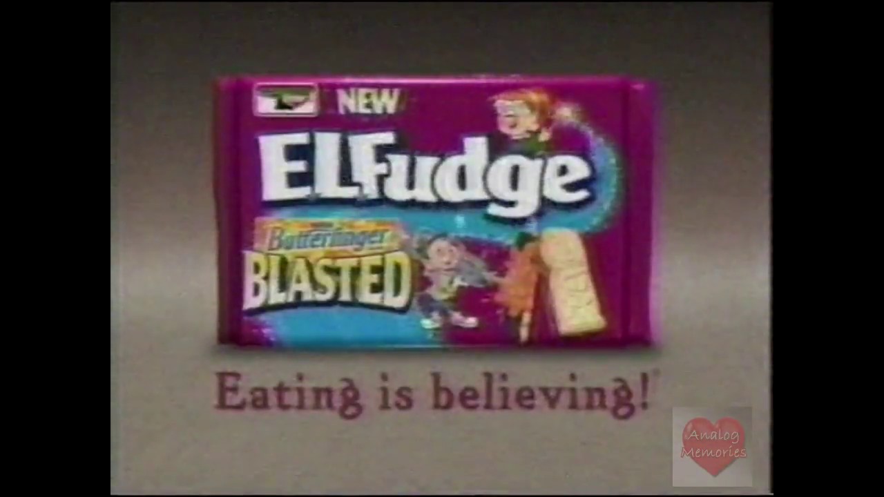 Keebler EL Fudge Butterfinger Blasted Cookies | Television Commercial | 2003