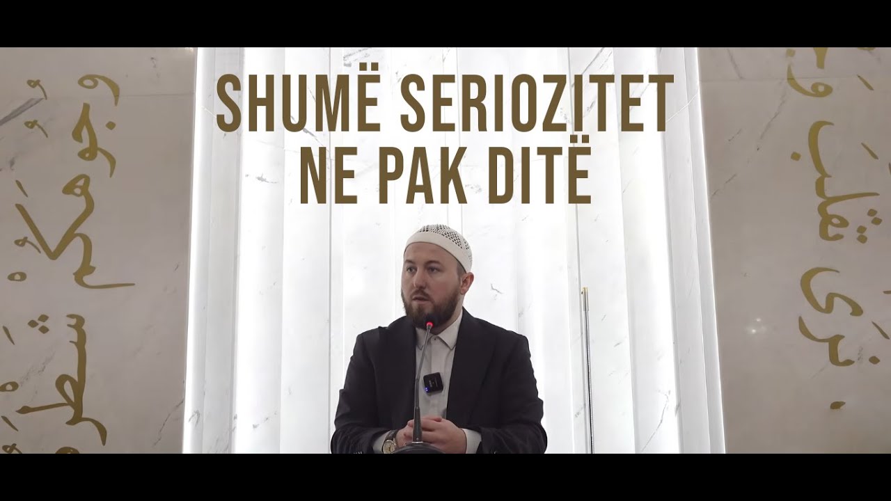 Shumë seriozitet, në pak ditë - Hoxhë Qëndrim Jashari