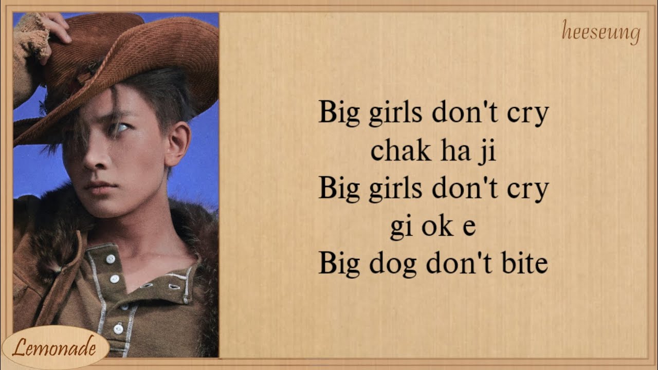 ENHYPEN Big Girls Don′t Cry Easy Lyrics