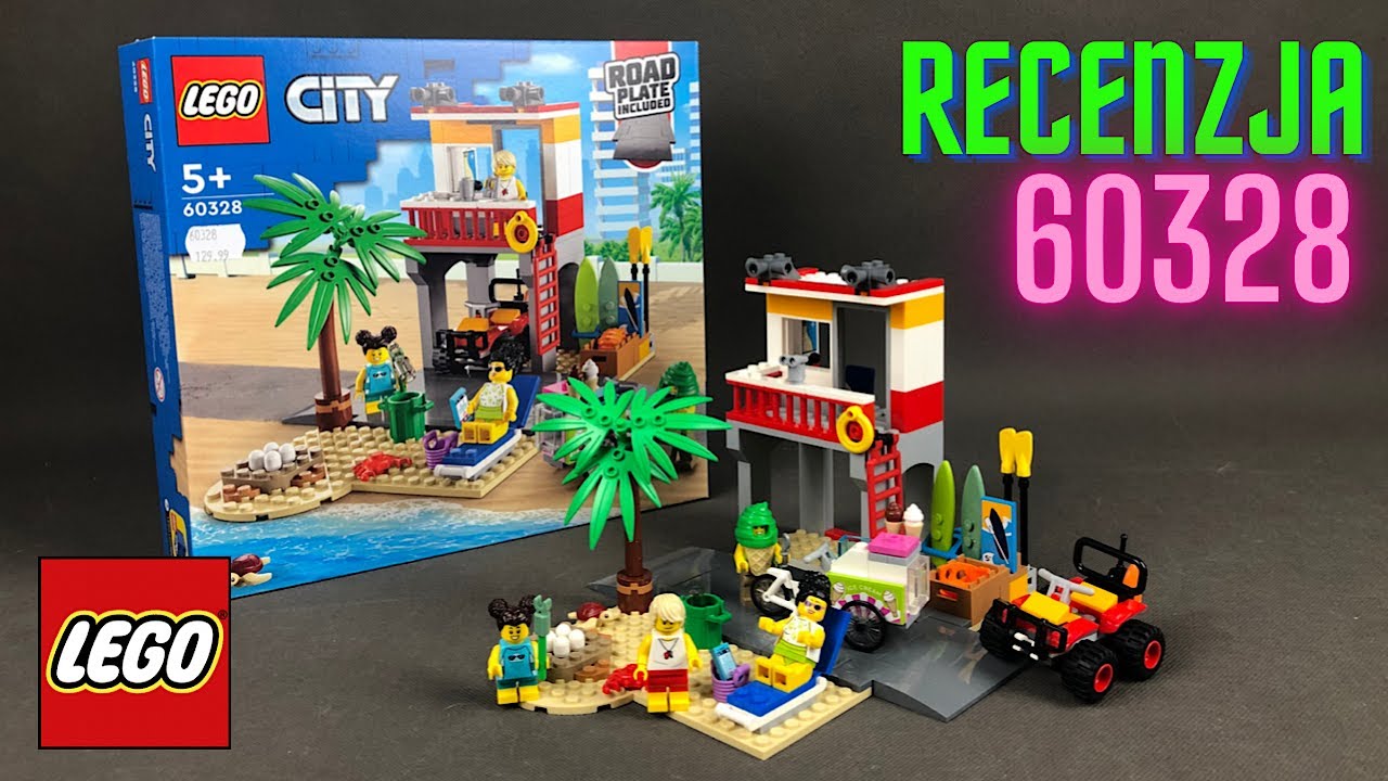 LEGO CITY 60328 STANOWISKO RATOWNICZE NA PLAŻY - RECENZJA