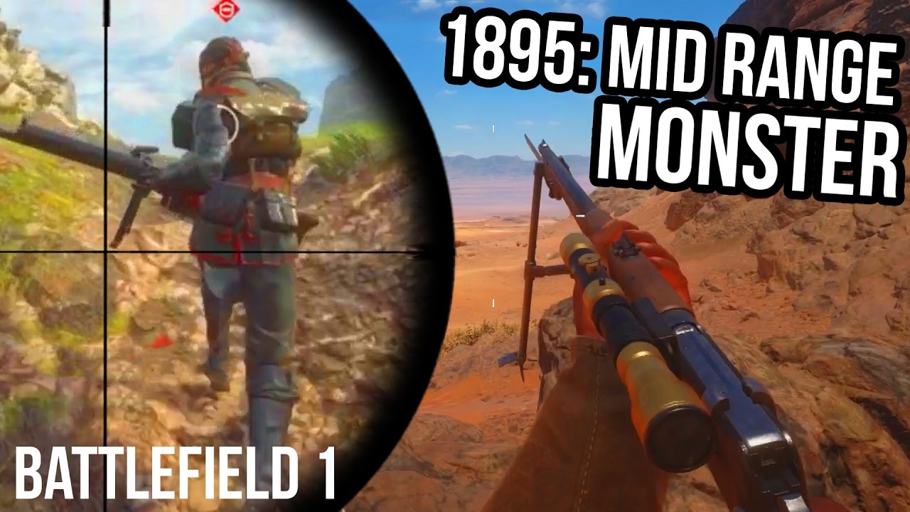 BATTLEFIELD 1 RUSSIAN 1895 STREAKS | BF1 Scout Sniper Gameplay