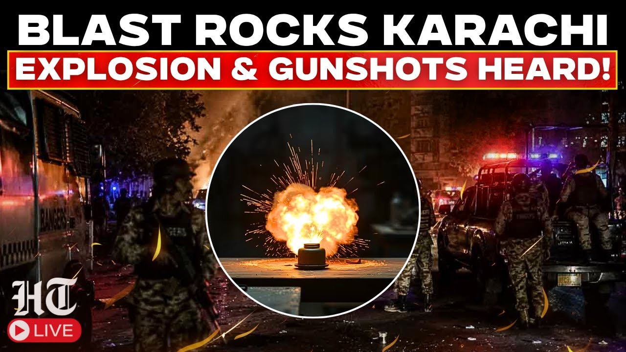 Karachi Blast LIVE | Explosion And Heavy Gunfire Reported Near Rangers Offices In Pakistan