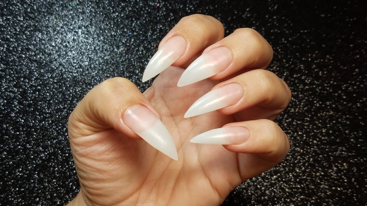 Stiletto Fiberglass Nails