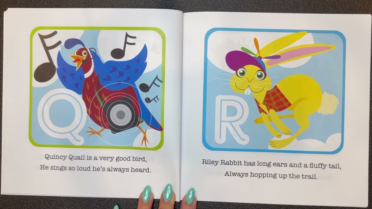 A to Z - Animal Friends in the Clouds by Mary Sue Randall @SimpleStorybox