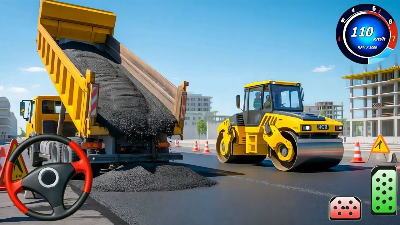 City Construction Simulator 3D _ heavy mining machinery in construction game 3d _ Android Gameplay